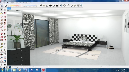  مدل اسکچاپ اتاق خواب زیبا 1002