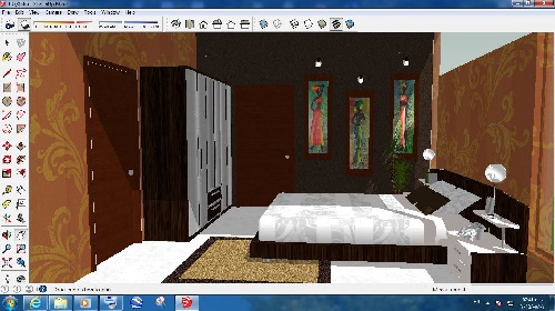  مدل اسکچاپ اتاق خواب زیبا 1003