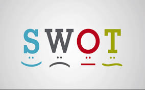 اسلاید آموزشی با عنوان مدل SWOT